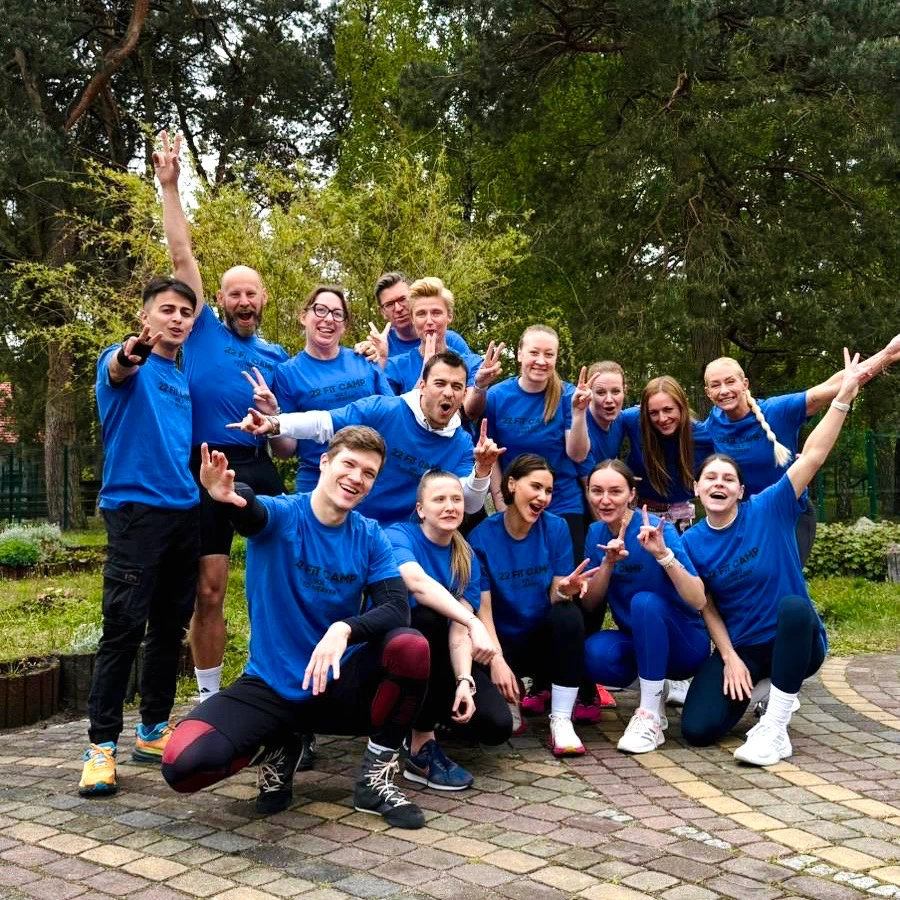 Trening na obozie